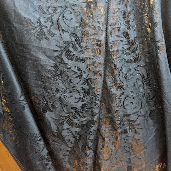 Just be black western floral see through cardigan one size lace top country - Picture 5 of 5